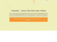 yogarie.de Webseite Vorschau