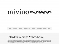 mivino.ch Webseite Vorschau