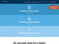 mobilephysio.ch Webseite Vorschau