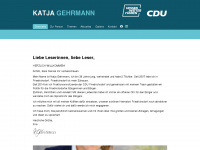 katja-gehrmann.de Webseite Vorschau