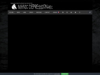manicdepression.fr Webseite Vorschau