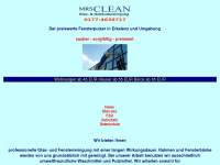 mrs-clean.biz Webseite Vorschau