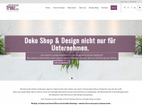 dekoration-trifft-design.de Webseite Vorschau
