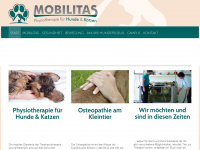mobilitas-physiotherapie.de Webseite Vorschau