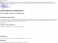 gastroservice-hannuschke.de Webseite Vorschau