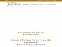 physio-littau.ch Webseite Vorschau