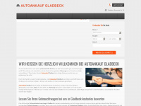 autoankauf-gladbeck.de Webseite Vorschau