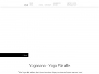 yogasanayogafueralle.com Webseite Vorschau