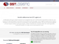 gst-logistic.com Webseite Vorschau