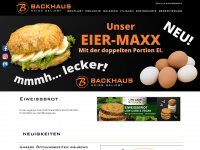 backhaus.nrw Webseite Vorschau