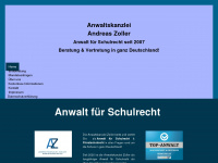 anwalt-fuer-schulrecht.com Webseite Vorschau