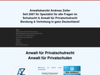 anwalt-fuer-privatschulrecht.com Webseite Vorschau