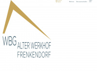 wbg-alterwerkhof.ch Webseite Vorschau