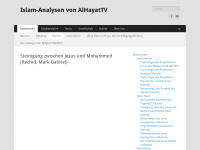 islam-analyse.de Webseite Vorschau