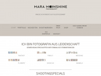 maramoonshinephotography.de Webseite Vorschau