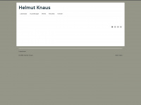 helmutknaus.at Webseite Vorschau