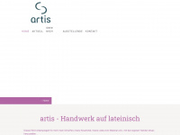 artis-gb.ch Webseite Vorschau