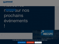 prevost.fr Webseite Vorschau