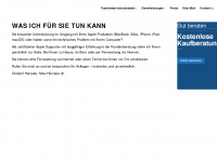 mac-huerzeler.ch Webseite Vorschau