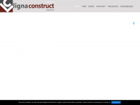 lignaconstruct.com Webseite Vorschau