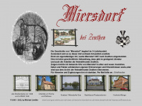 miersdorf-zeuthen.de Webseite Vorschau