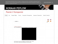 normanpeplow.de Webseite Vorschau