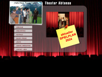 theater-abtenau.at Webseite Vorschau