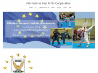 hapkido-international.eu Webseite Vorschau