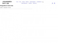 johannes-sift.de Webseite Vorschau