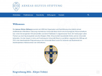 aeneas-silvius.ch Webseite Vorschau