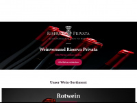 riservaprivata.com Webseite Vorschau