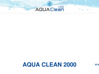 aqua-clean-2000.at Webseite Vorschau