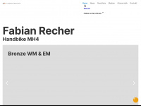 fabianrecher.ch Webseite Vorschau