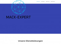 mack-webdesign.de Webseite Vorschau