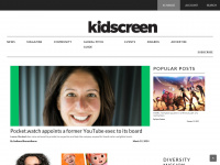 kidscreen.com Webseite Vorschau