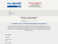 car-akustik-lingen.de Webseite Vorschau