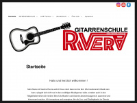 sascha-rivera.de Webseite Vorschau