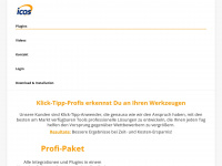 klicktipp-solutions.de Webseite Vorschau