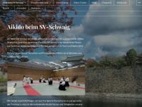 aikido-schwaig.de Webseite Vorschau