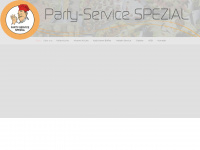 partyservice-spezial.de Webseite Vorschau