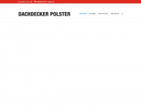 dachdecker-polster.com Webseite Vorschau