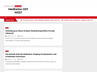 meditationostwest.de Webseite Vorschau
