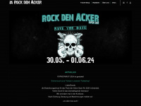 rockdenacker.com Webseite Vorschau