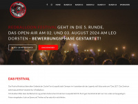 redballoon-festival.de Webseite Vorschau