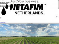 netafim.nl Webseite Vorschau