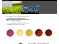 t-sac.com Webseite Vorschau