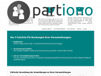 partiono.com Webseite Vorschau