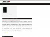 carbo-tex.de Webseite Vorschau