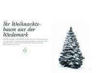 weihnachtsbaum-wedemark.de Webseite Vorschau