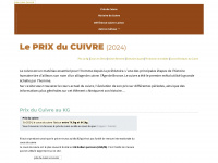Prix-du-cuivre.fr